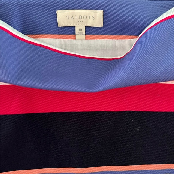 Talbots Striped Skirt - Picture 3 of 4